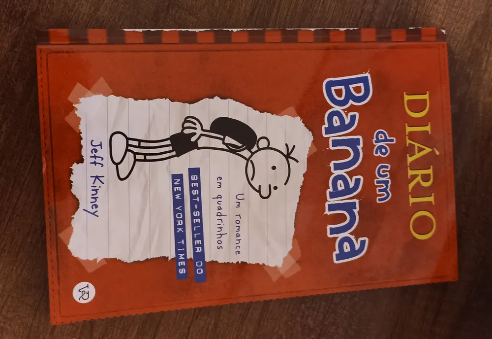 Livro- Diário De Um Banana. Romance Em Quadrinhos - Volume 1