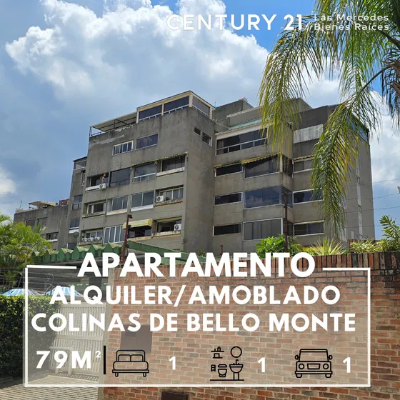 Alquilo Apartamento En Colinas De Bello Monte Amoblado 
