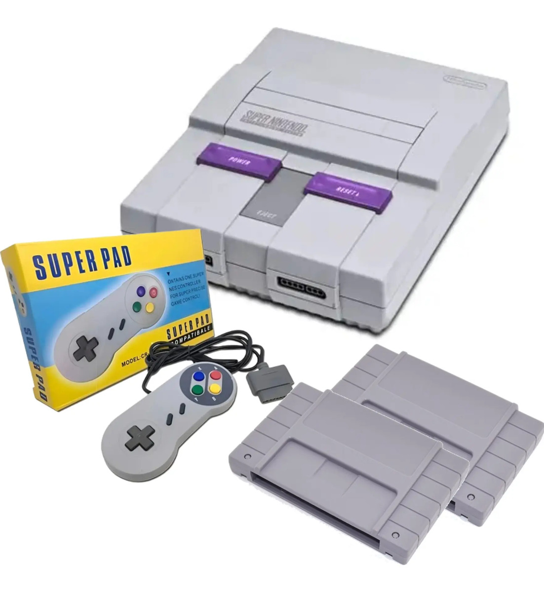 Console Super Nintendo original SNES completo com fita