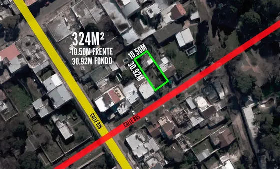 Terreno En Venta - 324mts2 - Quilmes