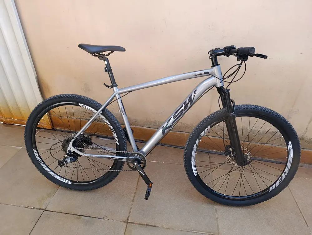 Bicicleta Aro 29 Ksw 9v Freio Hidráulico Trava E K7 11/40 Cor