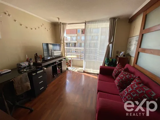 Departamento En Venta De 1 Dorm. En Santiago