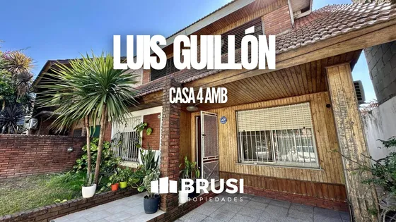 Casa En Venta En Luis Guillón En 2 Plantas Con Patio