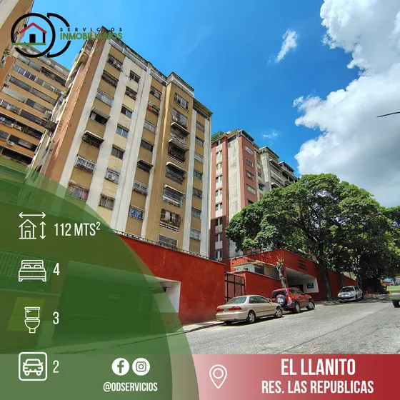 Apartamento El Llanito. Residencia Las Republicas