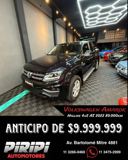 Volkswagen Amarok 2.0 Cd Tdi 180cv 4x2 Highline Pack At