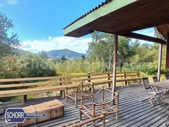 Cabaña En Lago Colbun Con Playa Privada
