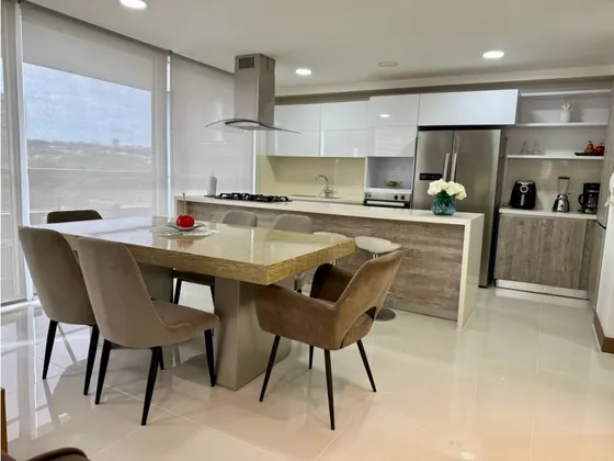 Renta De Apartamento Amoblado Altos De Ciudad Jardin