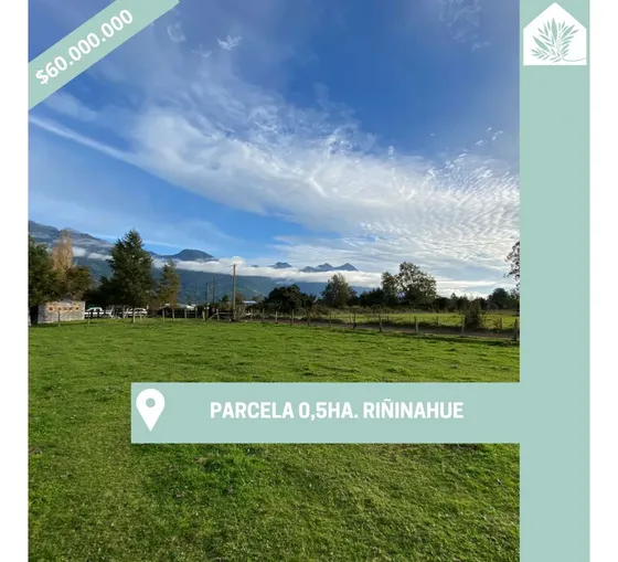 Parcela 0,5ha. Riñinahue - Rio Sur Corretajes