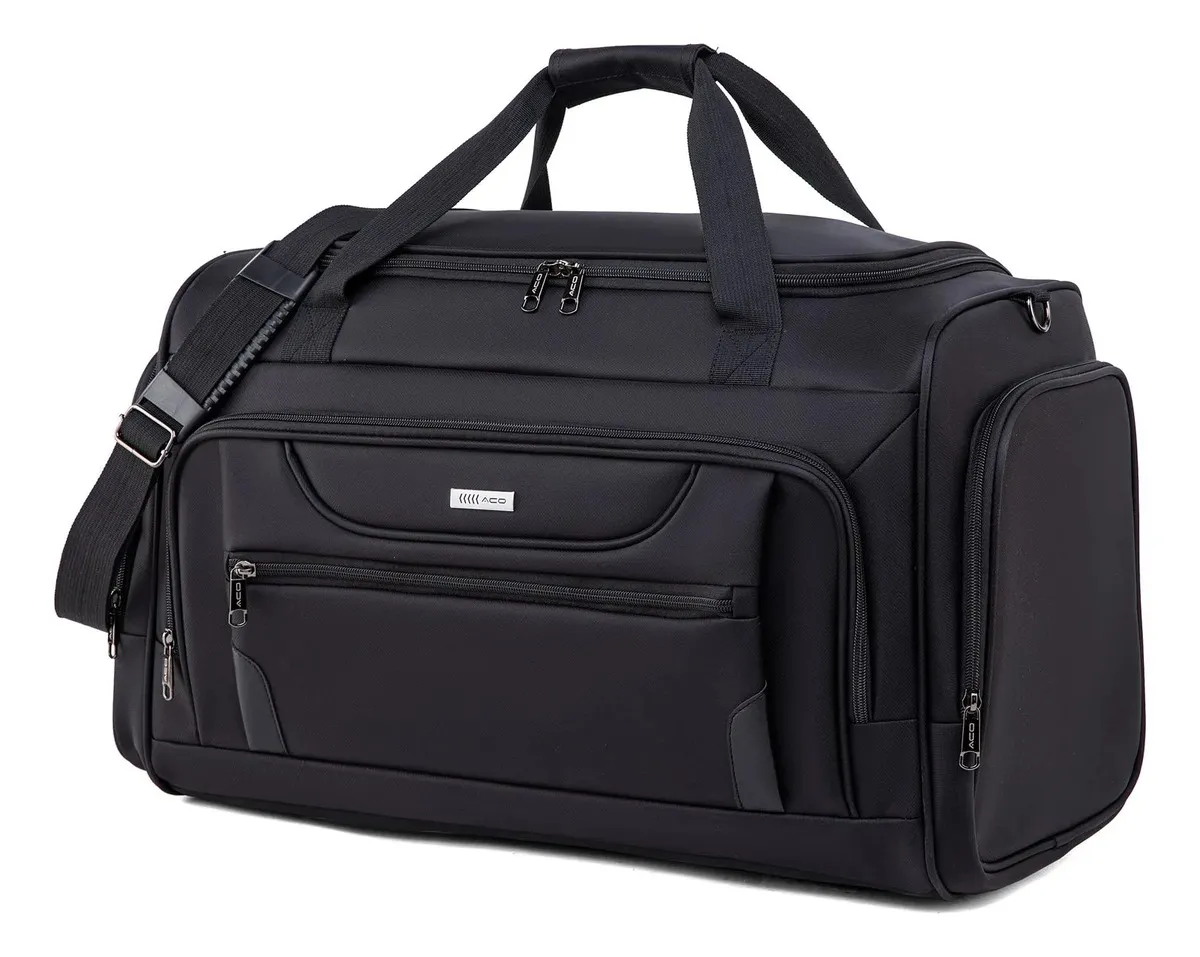 Bolsa Viagem Masculina Impermeável Reforçada Bagagem De Mão Premium Grande 55L Alça De Ombro Academia Esportiva Bagear