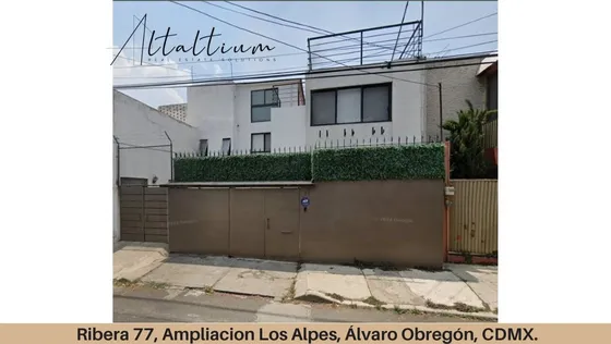 Casa En Venta Ribera 77, Ampliación, Los Alpes, Álvaro Obregón, Cdmx. Vg5-za