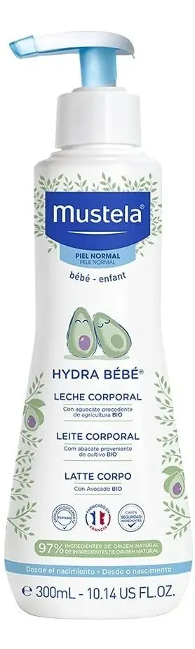 Mustela Hydra Bebê com Abacate Orgânico 300 ml