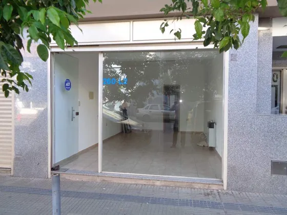 Centro - Local Comercial Externo, Amplio Y Luminoso Con Vidriera A La Calle, Persiana Metálica Y Baño Privado