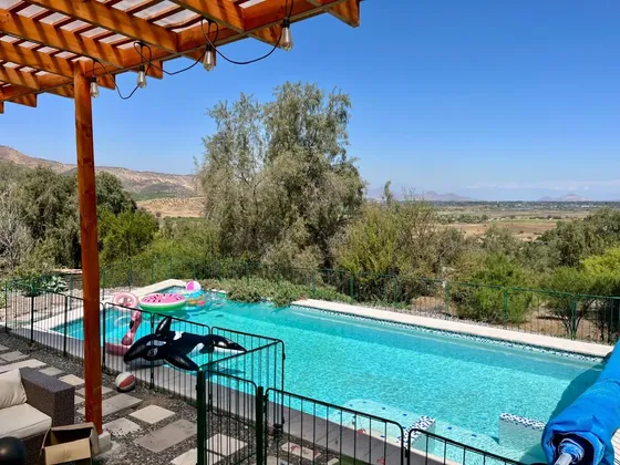 Arriendo Parcela Casa Mediterránea | Vista Panorámica Cerro