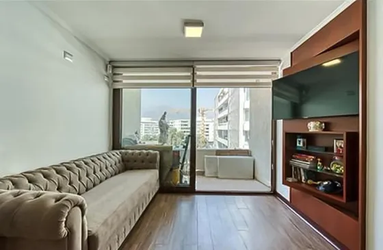 Dpto. 1 Dor. 1 Baño 1 Est. Cerca Apumanque - Las Condes
