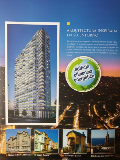 En Venta 2d + 2b - Torre Barón Ii
