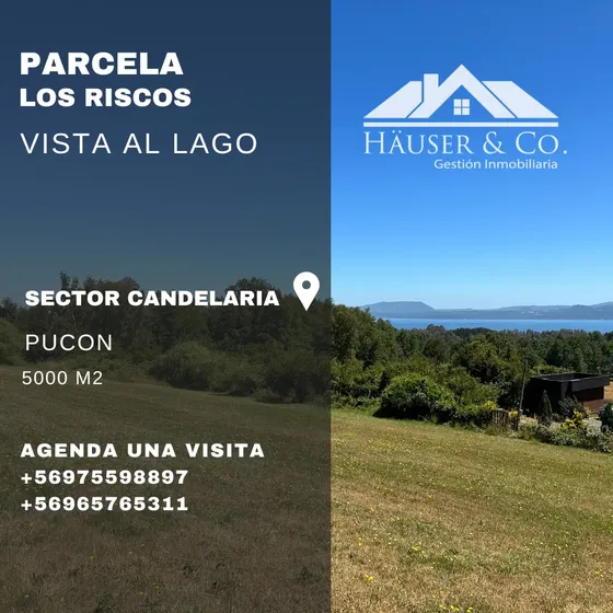 Parcela En Venta Con Vista Al Lago Pucon Sector Los Riscos