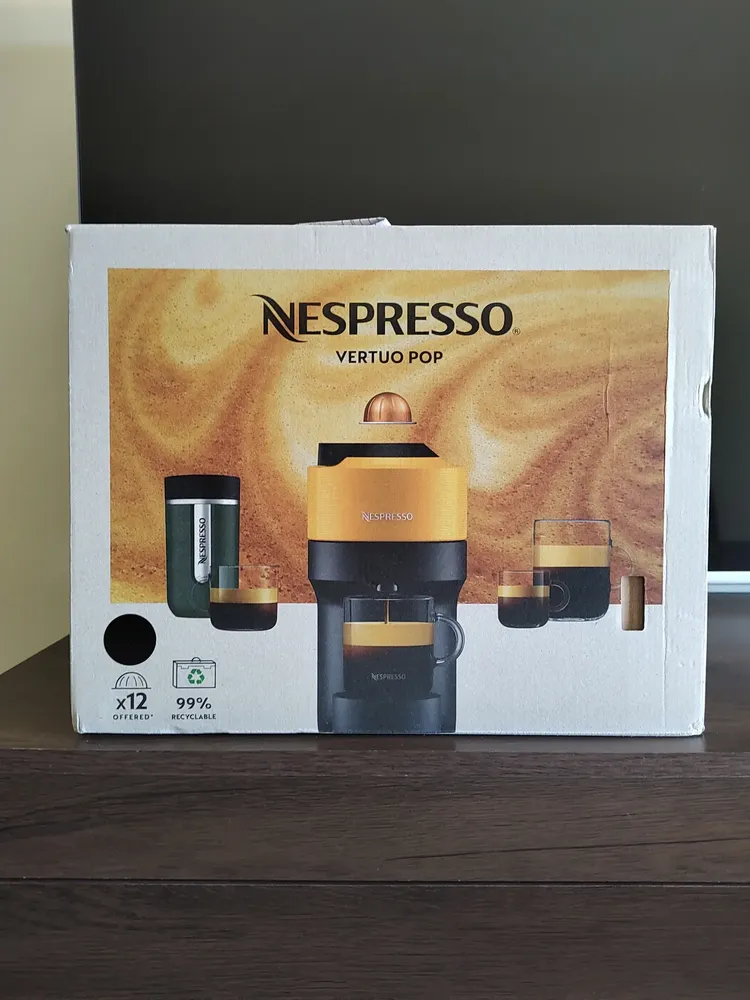 Cafeteira Nespresso Vertuo Pop Branco | Frete grátis