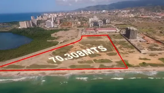 Terreno En Playa La Caracola Ic-00313
