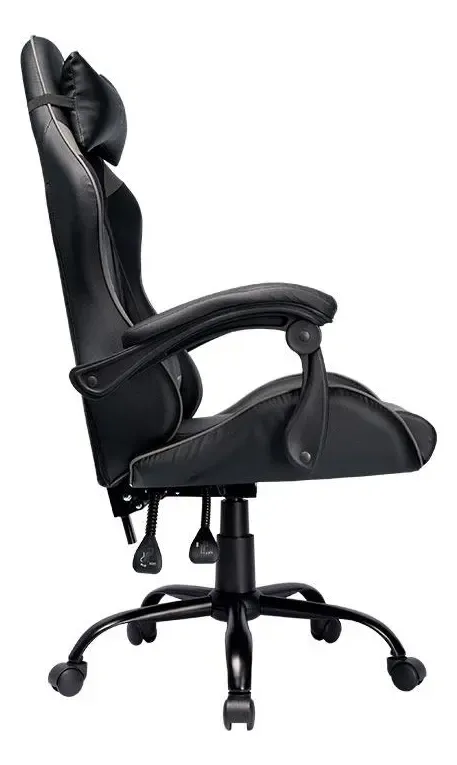 Cadeira Gamer Tgt Heron Tc2, Preto, Tgt-hrtc-bl03 Couro Sintético
