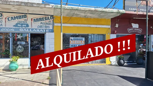 Alquilado!!!  Local Com Lagomar Sur Gianatasio Y R. Janeiro