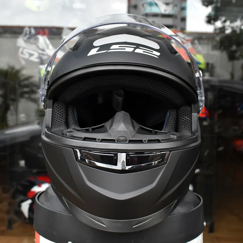 Capacete LS2 FF358 Monocolor Preto Fosco