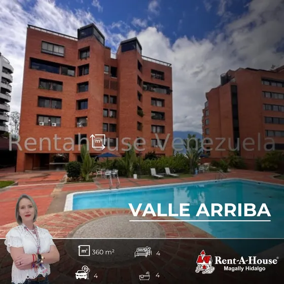 Magnifico Alquiler De Apartamento Colinas De Valle Arriba