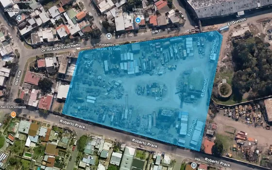 Alquiler Terreno Industrial En Hurlingham De 11.076 M2