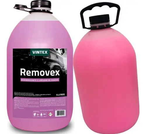Removex desengraxante automotivo Vintex 5L, biodegradável