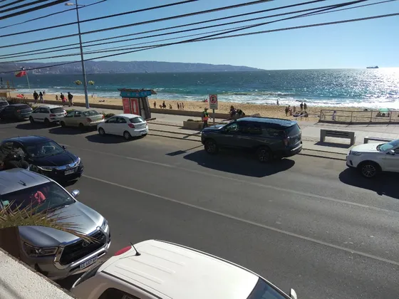 Frente Playa, 3 D, 2 B, Amplia Terraza, Quincho, Vista, Sol