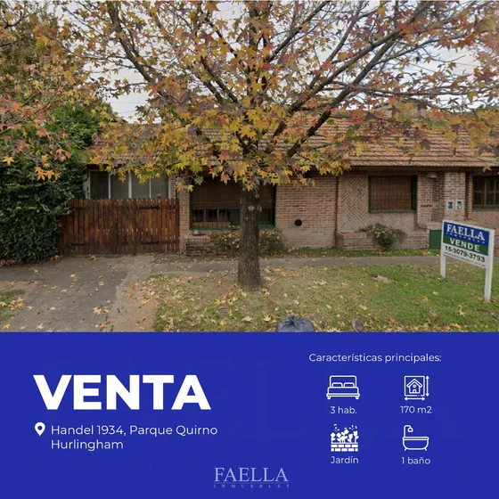 Venta Casa Hurlingham Seguridad Barrio Cerrado La luz quirno