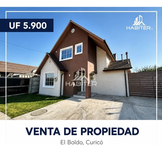 Casa En Venta De 3 Dorm. En Curicó