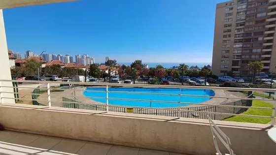 Arriendo En Concón 2 Dormitorios Con Vista Al Mar