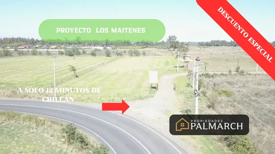 Parcelas De 5000m2 A 12 Minutos De Chillan