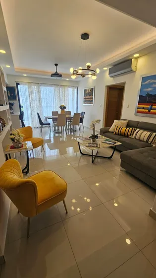Apartamento Amueblado En Alquiler En Bella Vista De 2 Habitaciones