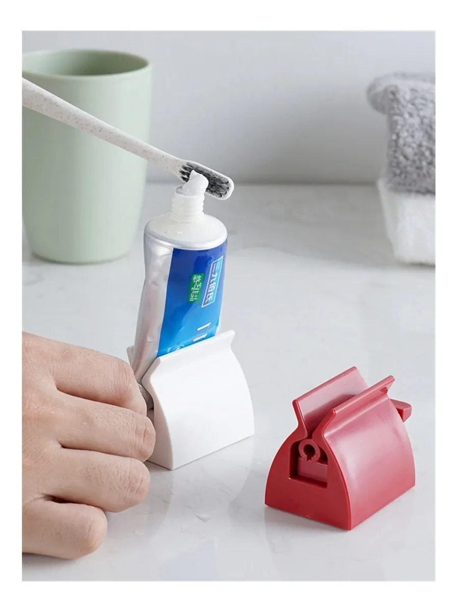 Dispensador Exprimidor De Crema Dental Giratorio