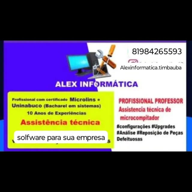 Conserto De Computadores E Notebook 