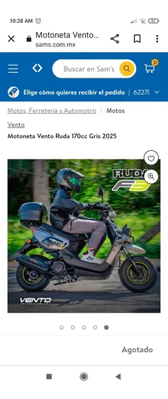 Motoneta Vento, Ruda F3 2025