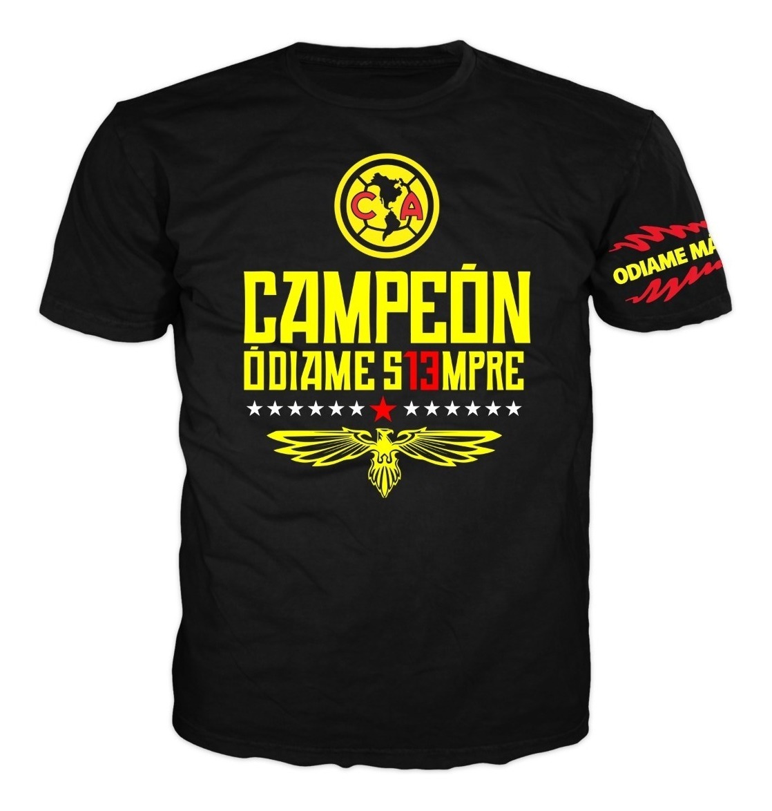 Playera America Campeon Conmemorativa 2018 Negra Envio Mercado Libre