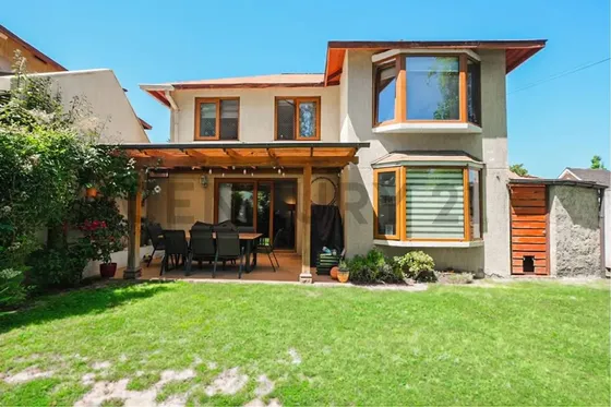 Hermosa Casa La Reina 5d + Sala De Estar
