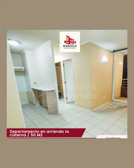 Arriendo Departamento 3d+1b. Comuna De La Cisterna. Codigo #