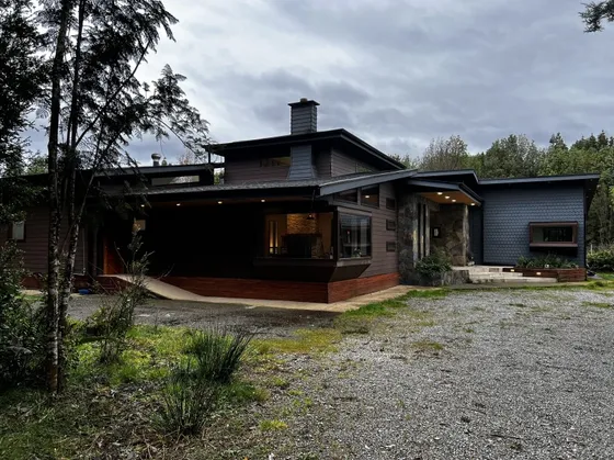 A 10 Minutos Centro De Puerto Varas- Casa En Parcela
