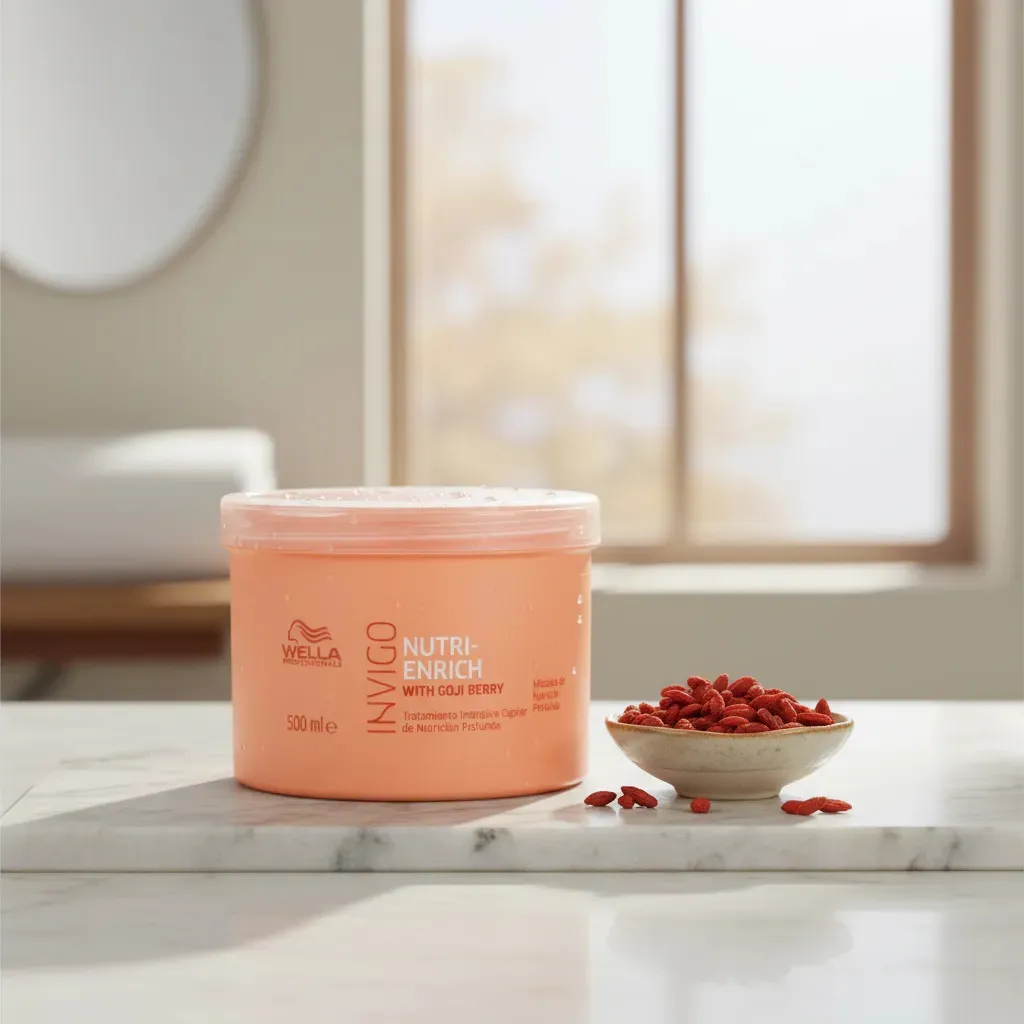 Máscara Invigo Nutri-enrich 500ml Wella Pro - Nutrição e Hidratação — foto 6
