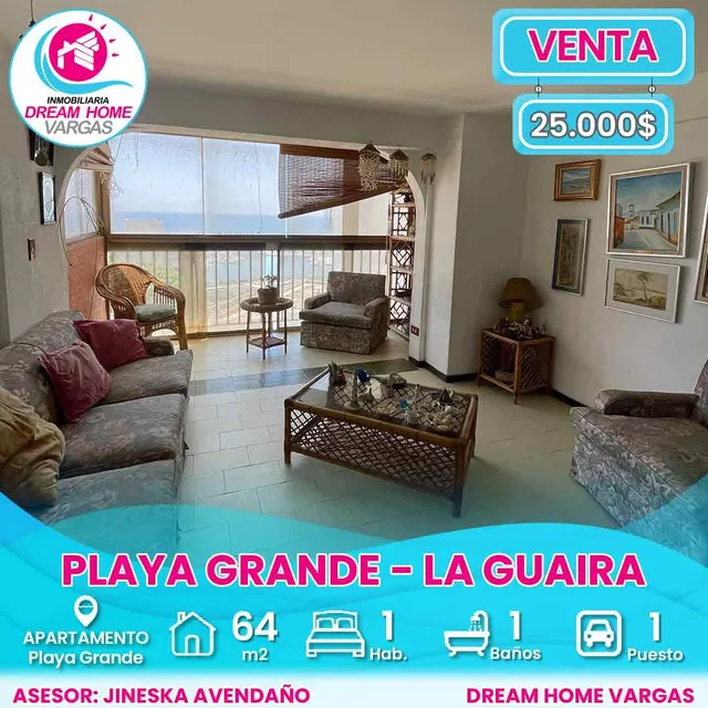Apartamento En Venta Playa Grande - La Guaira 