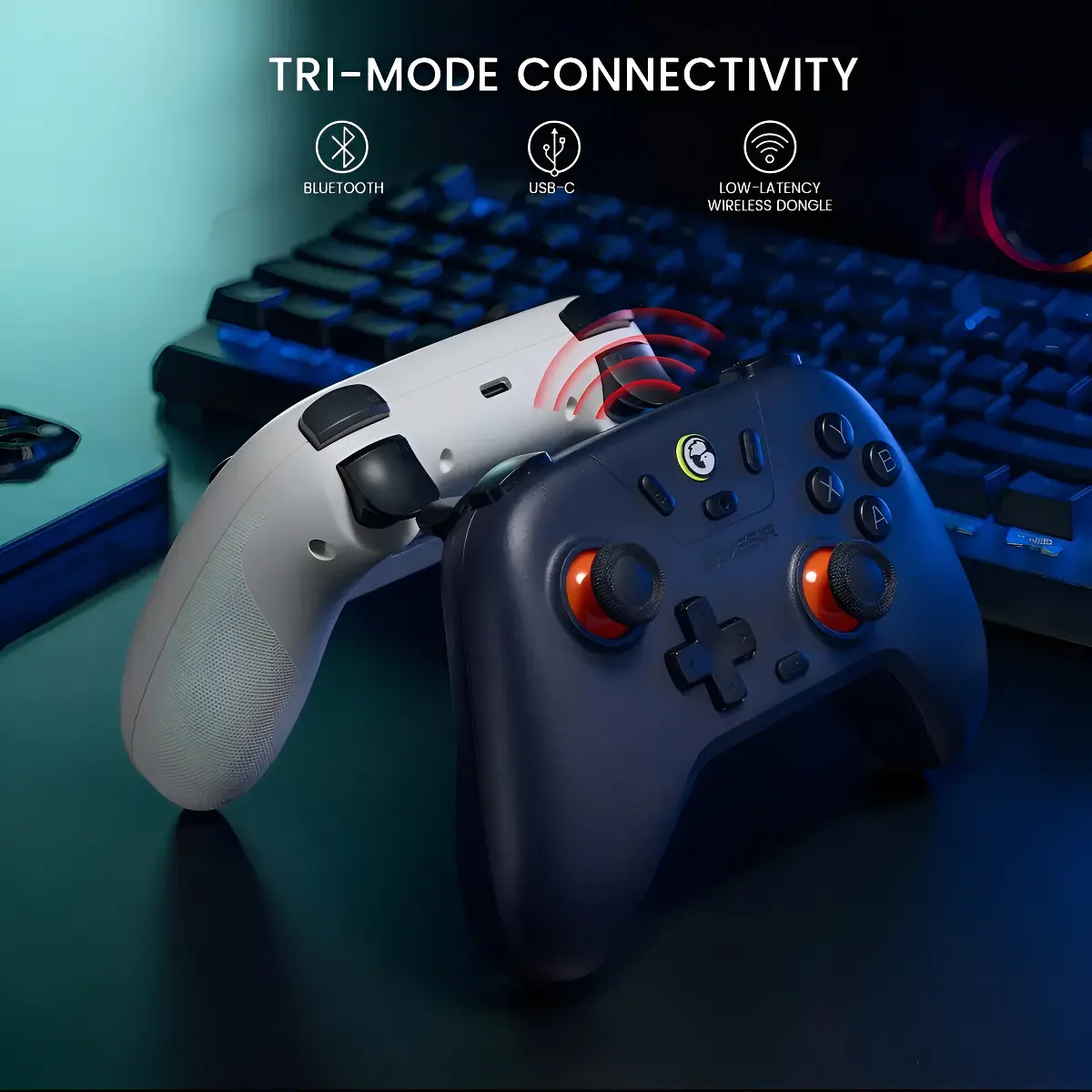 Gamesir T4 Nova Lite - Gamepad sem fio para PC/Ns, cor roxa, espaço, roxo