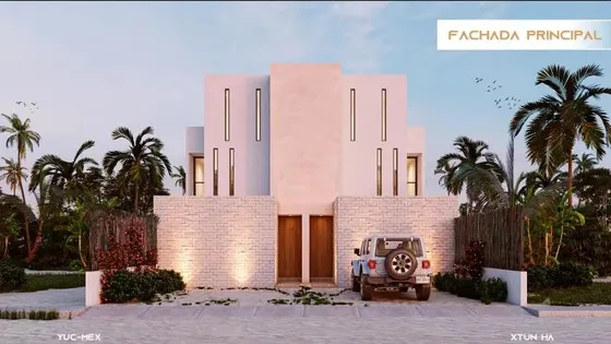 Casa En Venta Merida, Playa Chicxulub, Tipo Th 2da Fila, A 2 Meses.
