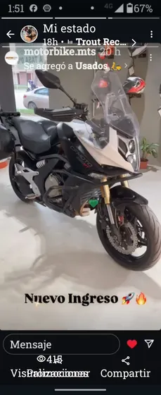 Cf 650 Mt, Trasmisión Nueva. Cubiertas Nuevas