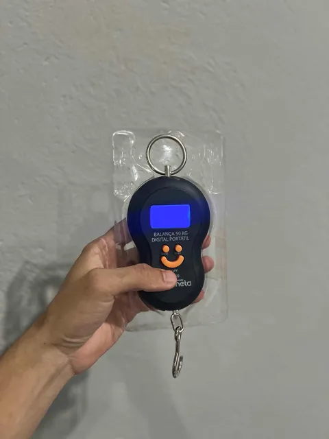 Balança Digital Mão Mala Pesca Bagagem Portatil 50kg