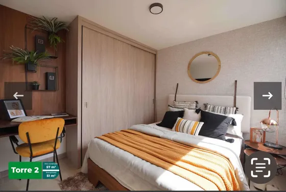 2 Habitaciones 2 Baños