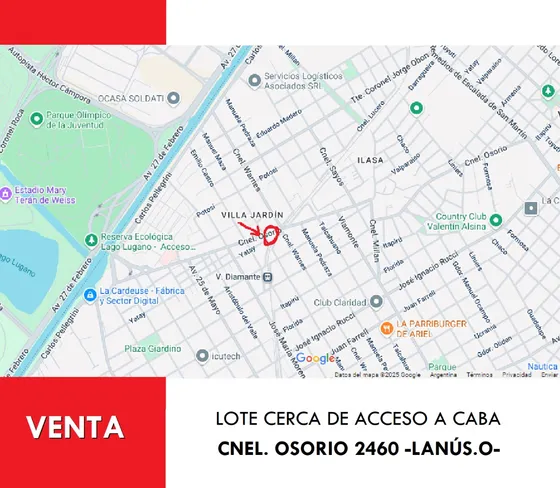 Lote Cerca De Acceso A Caba