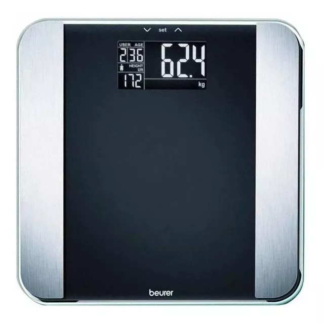 Balanza digital Beurer BF LI negra, hasta 180 kg